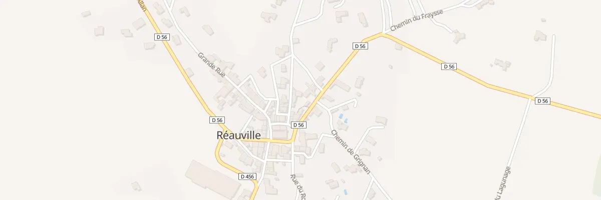 Plan du 30 Rue de Montjoyer à Réauville