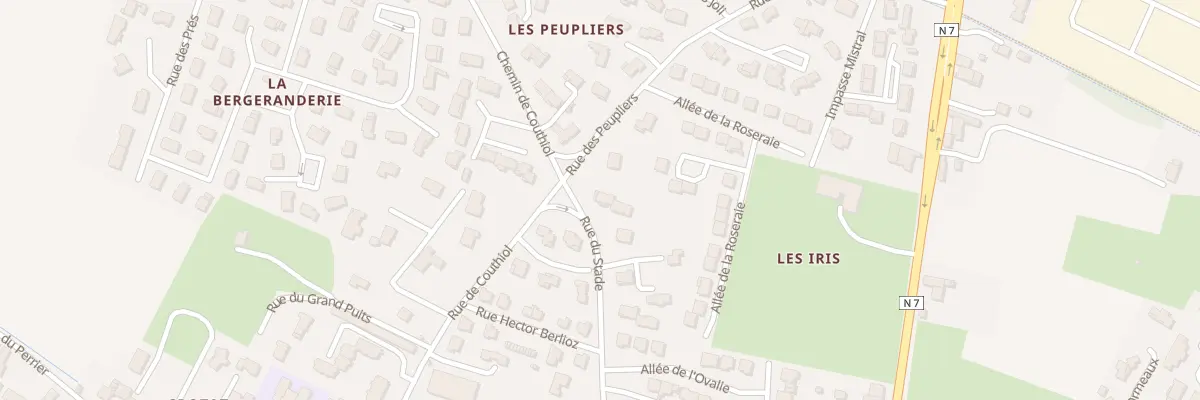 Plan du 22 Rue du stade à Livron-sur-Drôme