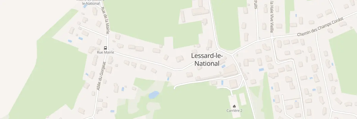 Plan du 11 Rue de la République à Lessard-le-National