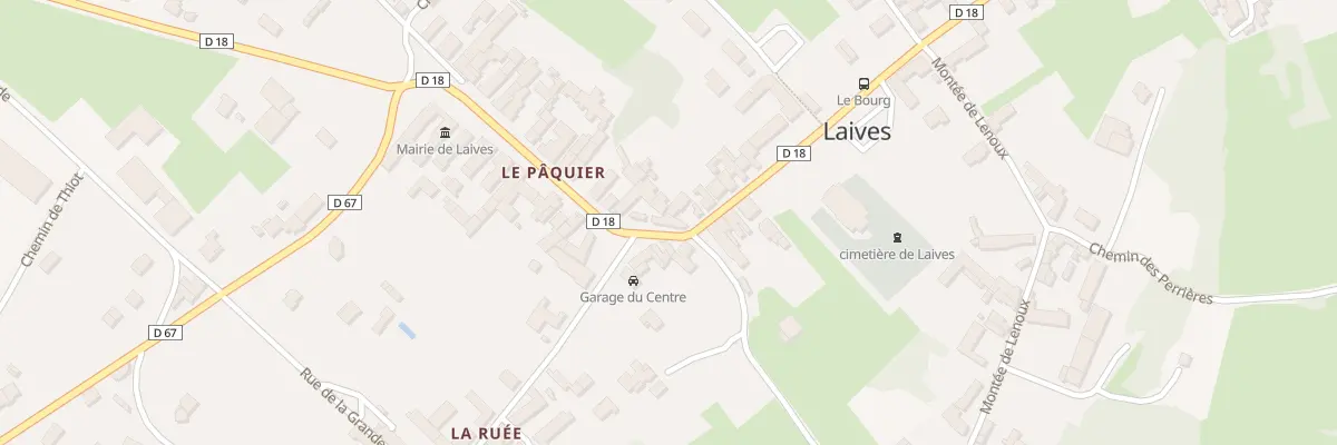 Plan du 38 Rue du Pâquier à Laives