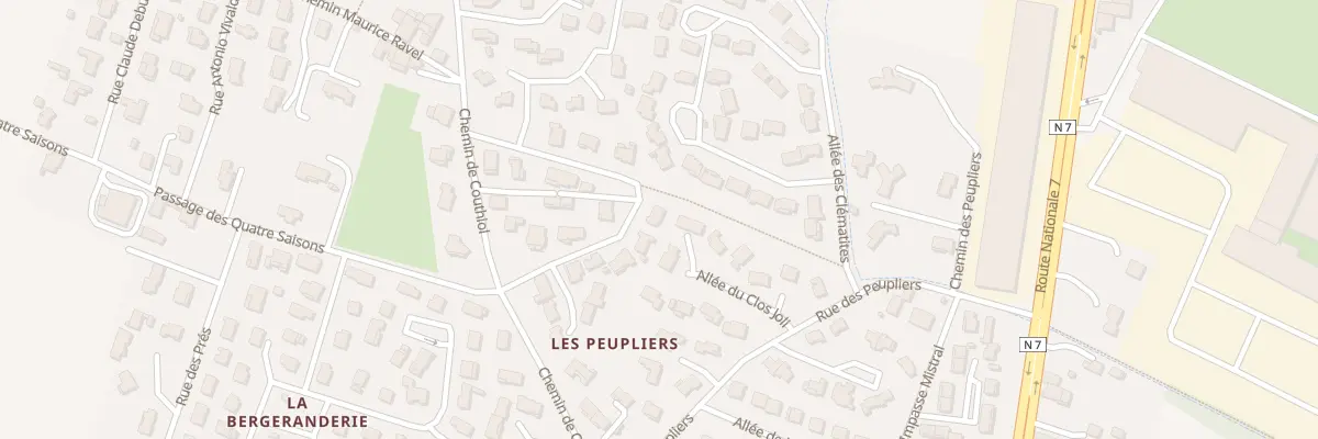 Plan du 6 Rue des lauriers à Livron-sur-Drôme