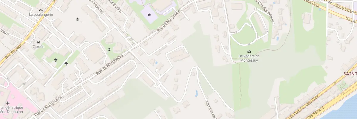 Plan du 20B Mte de la Soeur Vially à Caluire-et-Cuire