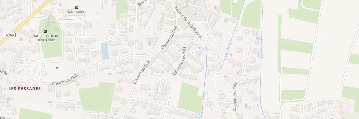 Plan du 3 Les Pres à Sérignan-du-Comtat