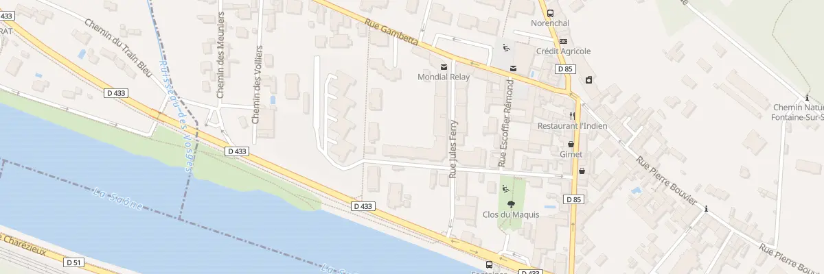 Plan du 5T Rue Vignet Trouvé à Fontaines-sur-Saône