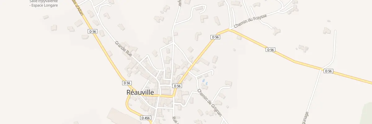 Plan du 5020 Le Village à Réauville