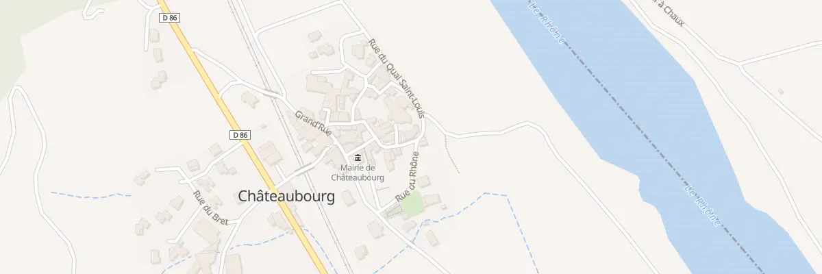 Plan du 3 Rue du Petit Puits à Châteaubourg