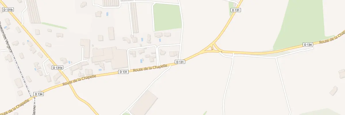 Plan du 25 Rte de la Chapelle à Ville-sous-Anjou