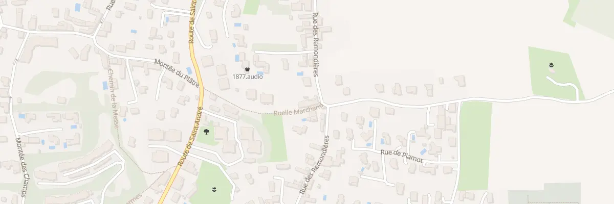Plan du 209 Rue des Remondières à Genay