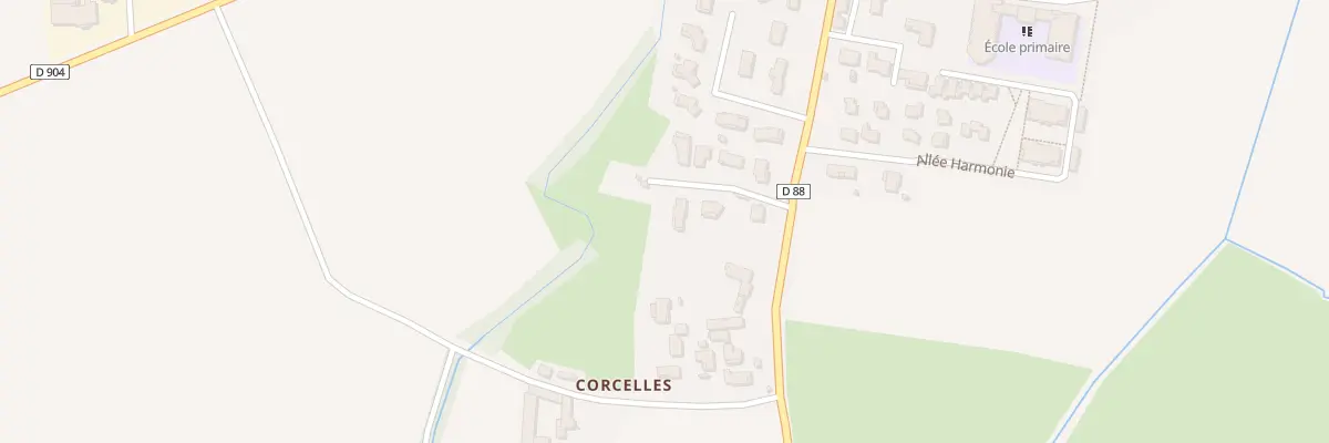 Plan du 73 Che du Favian à Savigneux