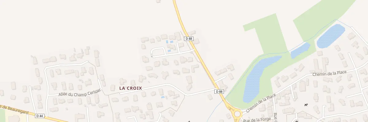 Plan du 15 All du Clos Louise à Savigneux