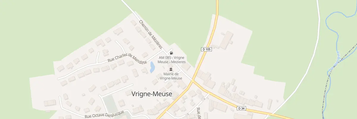 Plan du 2 Che de Mézières à Vrigne-Meuse
