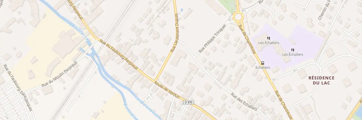 Plan du 13 Rue Lieutenant Dupuis à Beaune