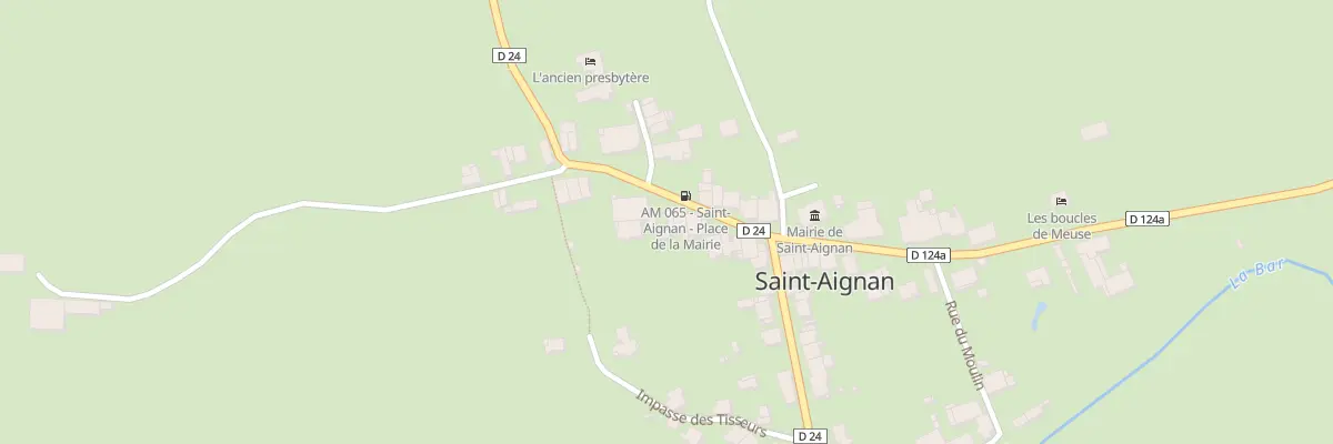 Plan du 13 Rue des Tilleuls à Saint-Aignan