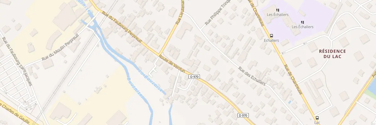 Plan du 3 Rte de Verdun à Beaune