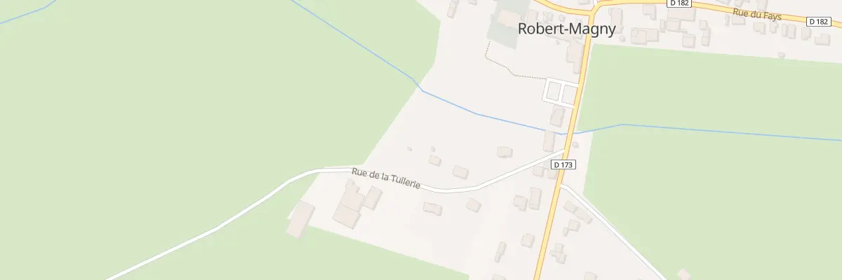 Plan du 10 Rue de la Tuilerie à Robert Ma à La Porte du Der