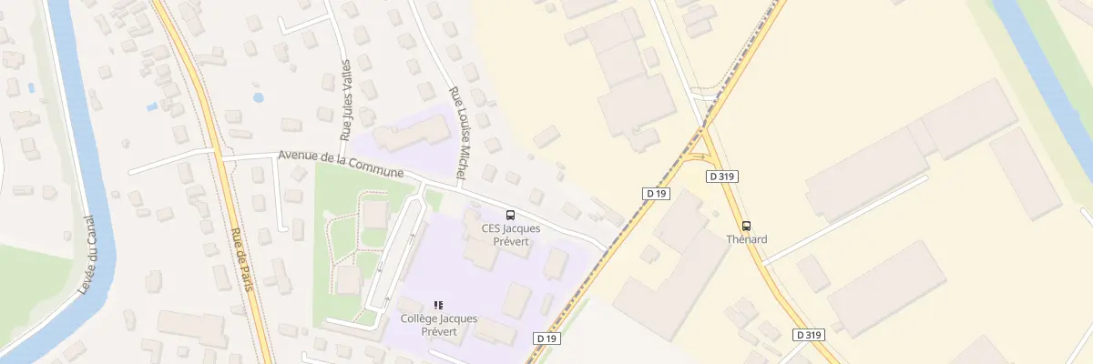 Plan du 9 Av de la Commune à Champforgeuil