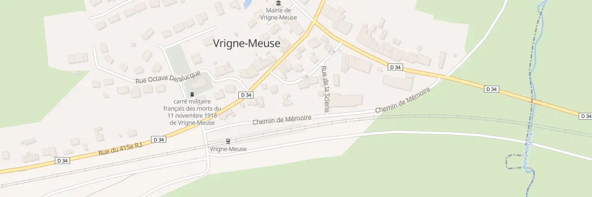 Plan du 11 Rue du Culot à Vrigne-Meuse