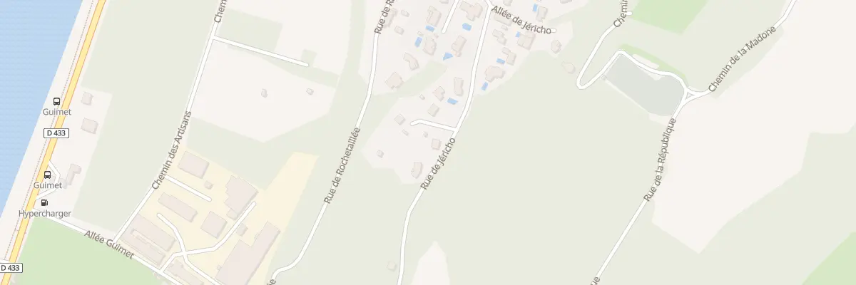 Plan du 6 Rue de Jéricho à Fleurieu-sur-Saône