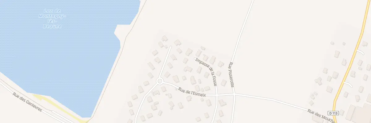 Plan du 9 Imp de la Fosse à Montagny-lès-Beaune