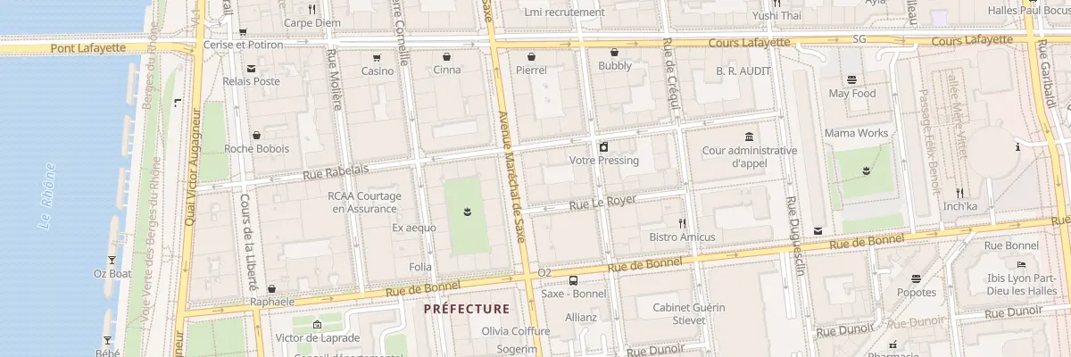 Plan du 61 Av Maréchal de Saxe à Lyon 3e Arrondissement