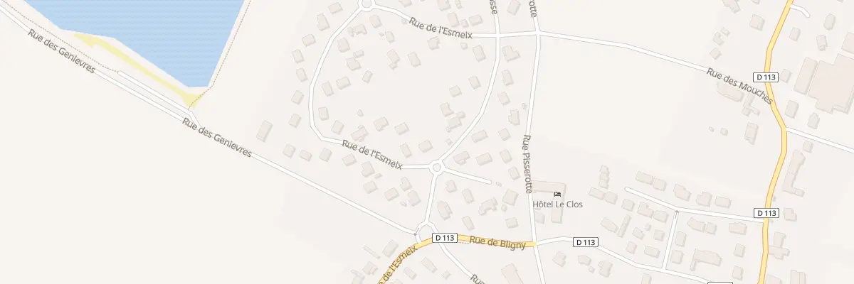 Plan du 3 Rue de l’Esmeix à Montagny-lès-Beaune