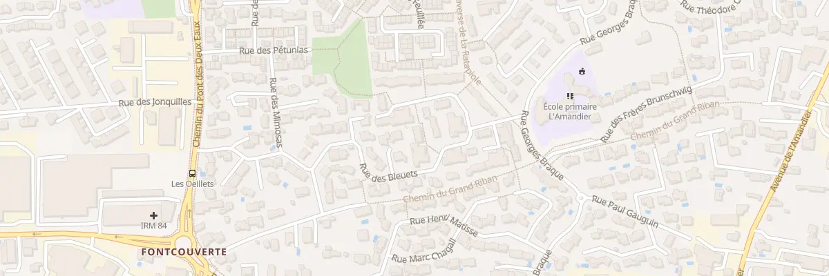 Plan du 5 Rue Philippe Mathieu à Avignon