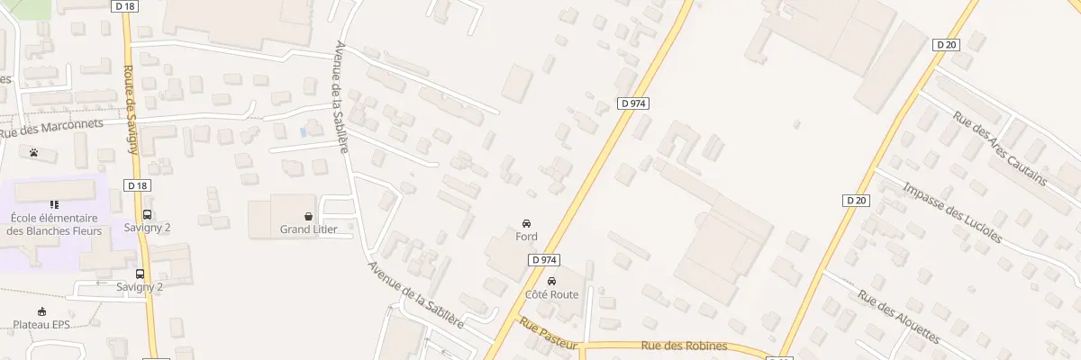 Plan du 143 Rte de Dijon à Beaune