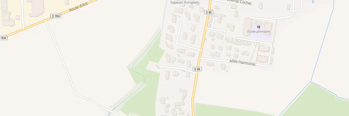 Plan du 66 Che du Favian à Savigneux