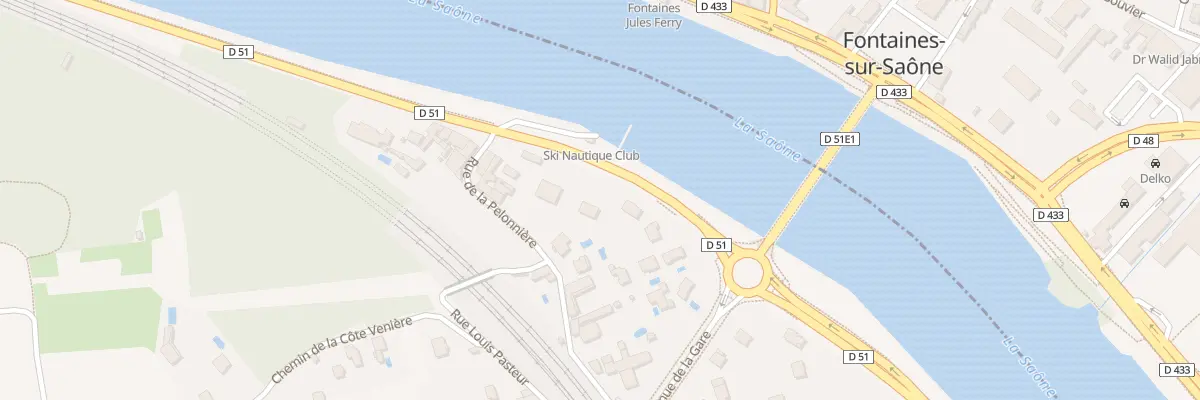 Plan du 2B Quai de la Libération à Collonges-au-Mont-d’Or