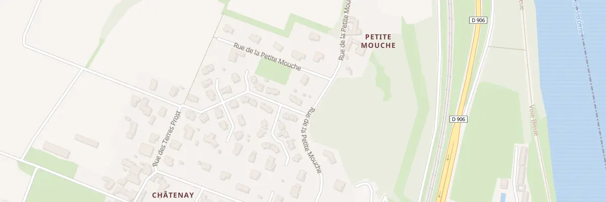 Plan du 2 All de la Petite Mouche à Sancé