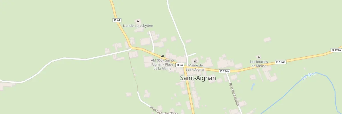 Plan du 8 Rue des Tilleuls à Saint-Aignan