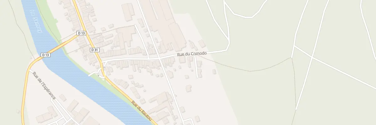 Plan du 49 Rue du Comodo aux Hautes-Rivières