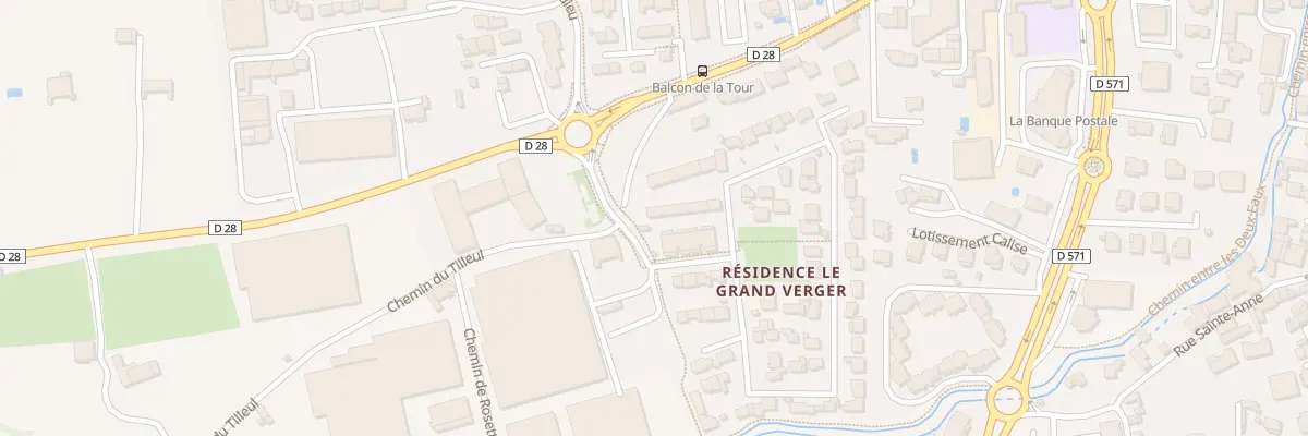 Plan du 45 Che du Tilleul à Châteaurenard