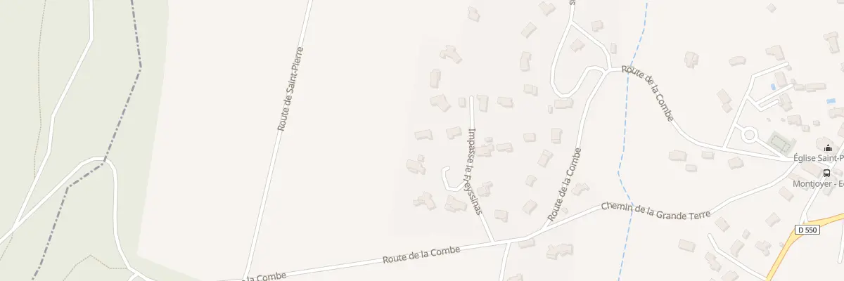 Plan du 95 Imp Le Freyssinas à Montjoyer