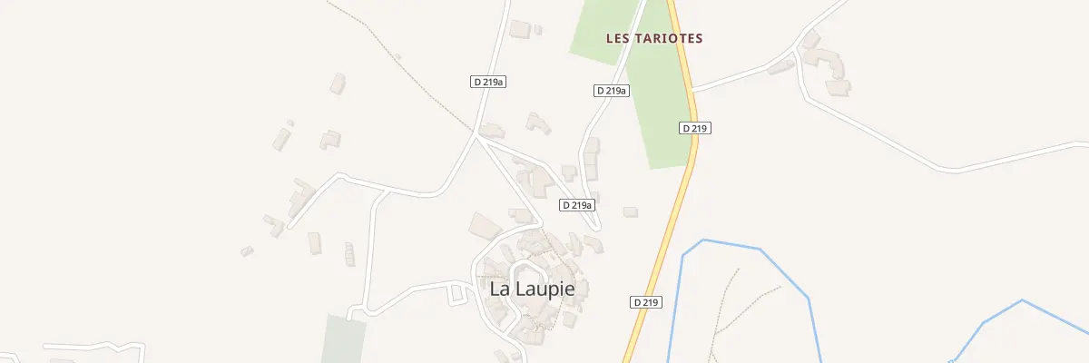 Plan du 5068 Le Village à La Laupie