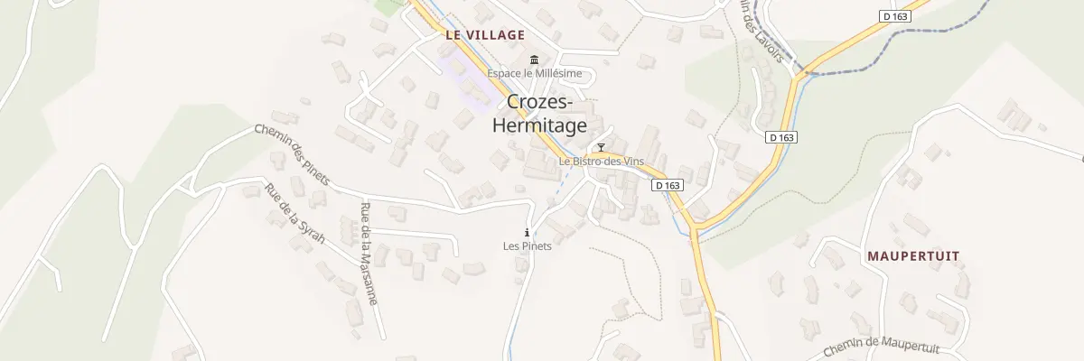 Plan du 335 Rue des Appellations à Crozes-Hermitage