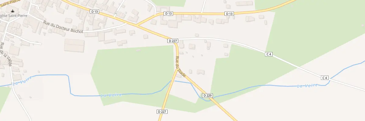 Plan du 3 Rue du Stade à Sommevoire