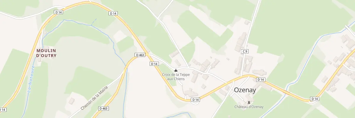 Plan du 5003 Le Bourg à Mancey