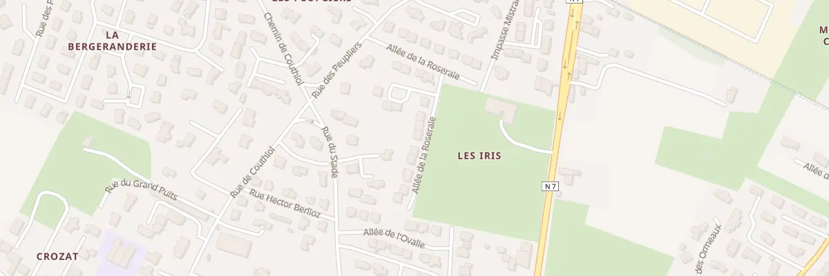 Plan du 6 Lot La Roseraie à Livron-sur-Drôme
