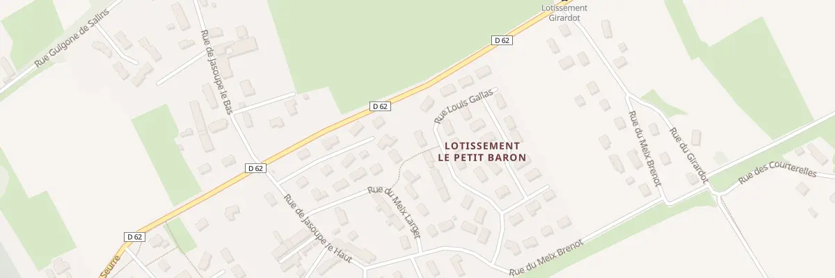 Plan du 11 Rue Louis Gallas à Demigny