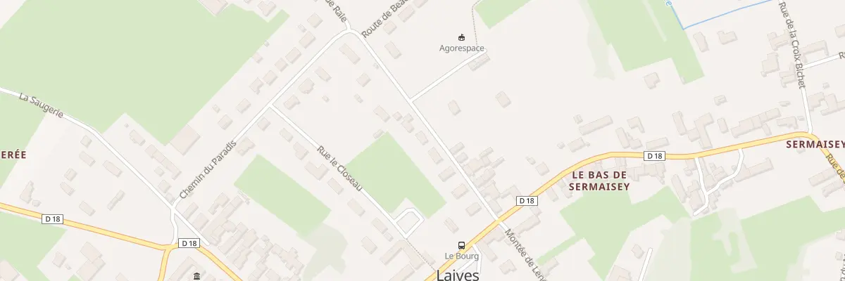 Plan du 10 Rue de Beaumont à Laives