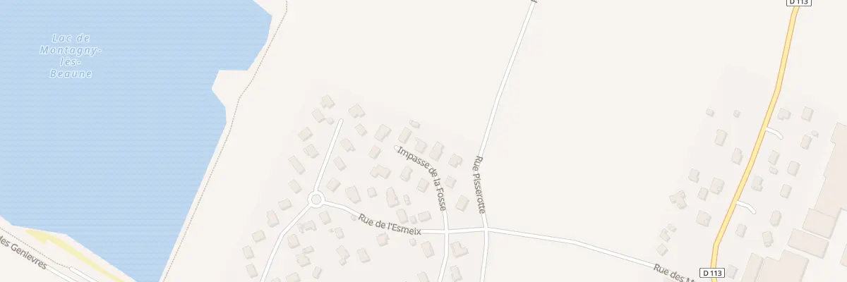 Plan du 10 Imp de la Fosse à Montagny-lès-Beaune