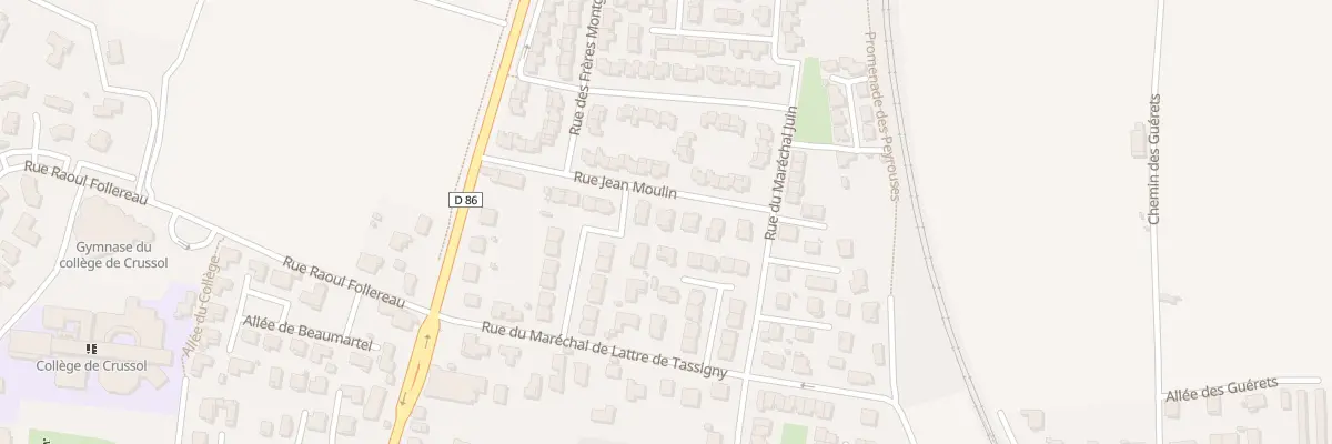 Plan du 14 Rue Jean Moulin à Saint-Péray