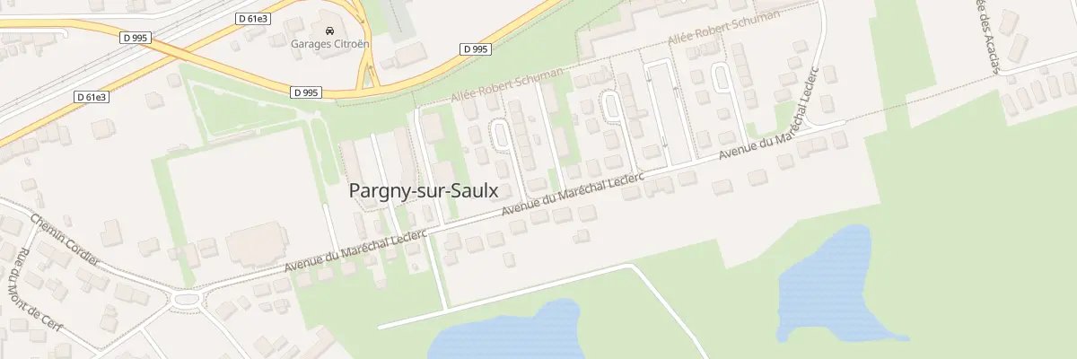 Plan du 32 Av du Marechal Leclerc à Pargny-sur-Saulx