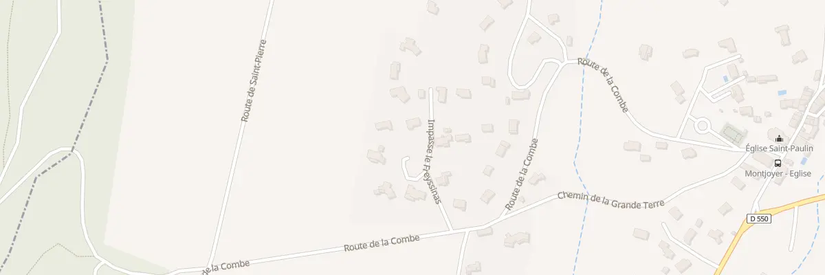 Plan du 145 Imp Le Freyssinas à Montjoyer