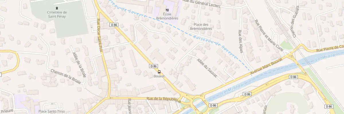 Plan du 25 All du Parc à Saint-Péray