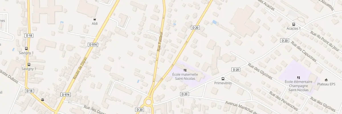 Plan du 41 Rue de Chorey à Beaune