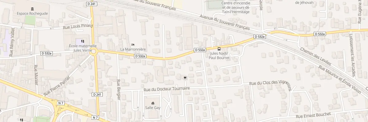 Plan du 76 Av Jules Nadi à Tain-l’Hermitage
