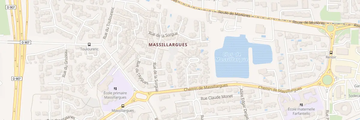 Plan du 13 Rue du Lez à Avignon