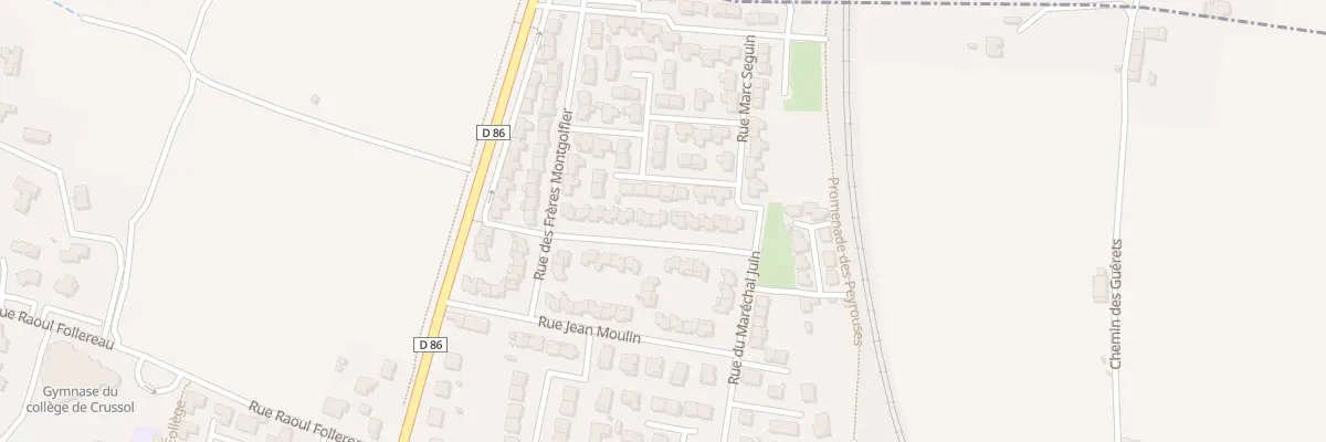 Plan du 20 Rue du Doc Emile Palayer à Saint-Péray